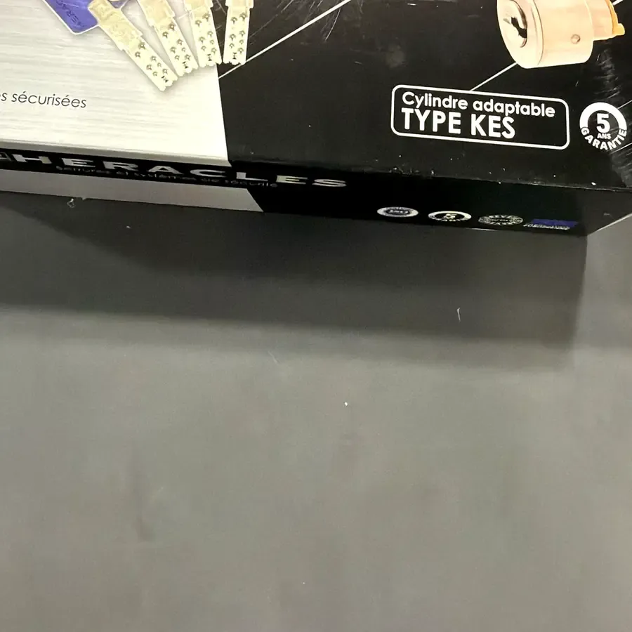 Cylindre haute sécurité Héraclès Platinum HQ2 avec ses clés